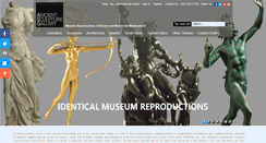 Desktop Screenshot of ancientsculpturegallery.com