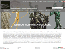 Tablet Screenshot of ancientsculpturegallery.com